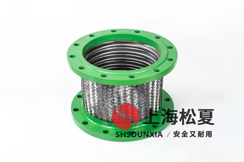 氧氣循環泵安裝DN300波紋管金屬軟管